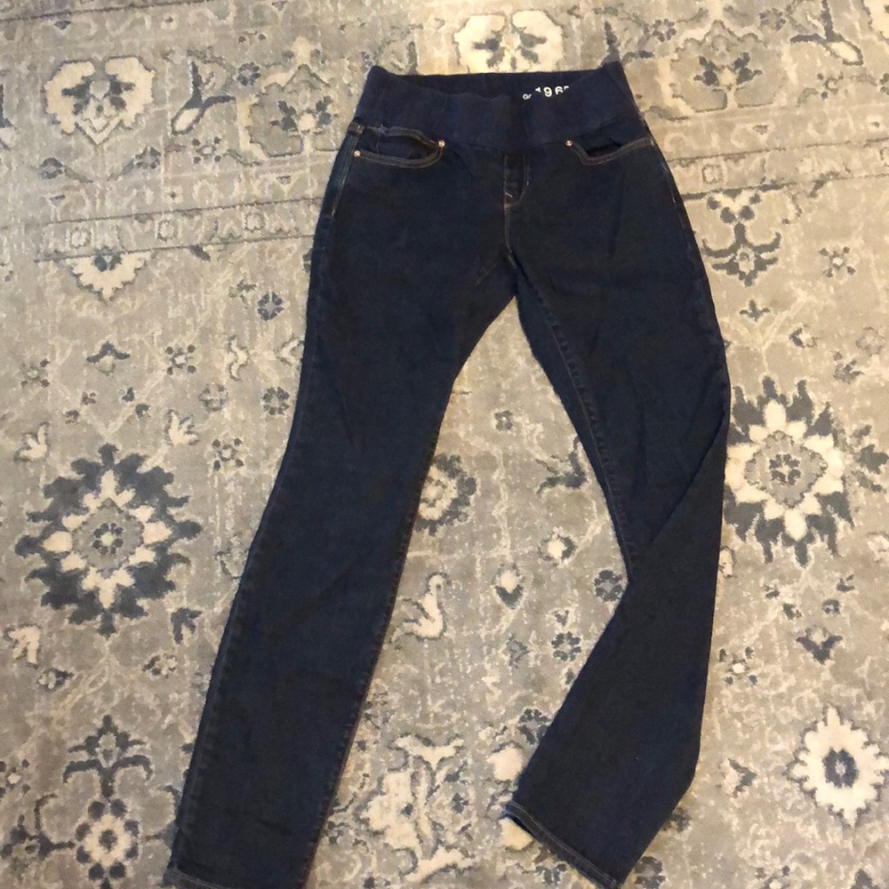 GAP always skinny maternity jeans